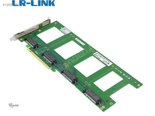 LINKREAL PCIe x16 - 4 Portlu U.2 SSD NVMe Kartı Q8X - Alışveriş :: Sıfır, İkinci El Ürünlerle sahibinden.com'da