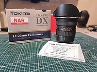 SIFIR AYARINDA TOKINA LENS (CANON BAYONET)