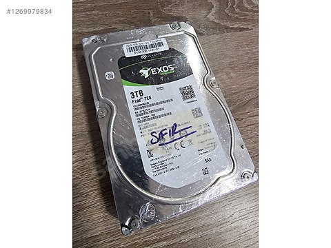 Seagate EXOS 7E8 3TB Enterprise 12Gbps SAS Server Harddisk 3.5
