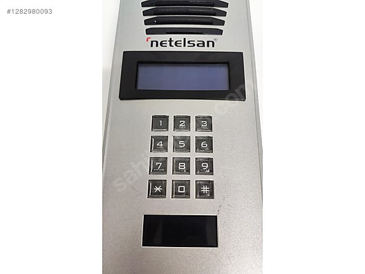 Netelsan M.U.PXL.00096 Netelsan Small Zil Paneli - Diyafon & Zil ve Yapı Malzemeleri sahibinden.com'da