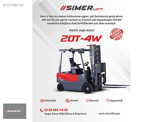 Machinery / Industrial / Carrying & Stacking Equipment / Forklifts / For Sale / Simerlift