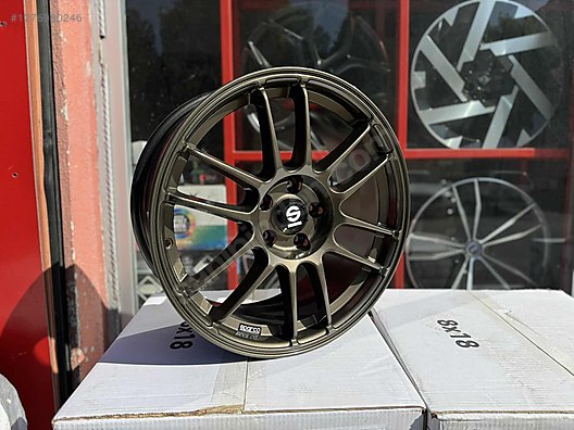 18 İNÇ 5X114.3 SPARCO TARMAC BRONZ JANT RENAULT HONDA TOYOTA VS on