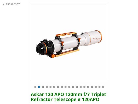 İkinci El ve Sıfır Alışveriş / Fotoğraf & Kamera / Teleskop / Mercekli (Refraktör)