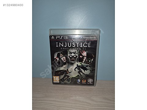 İNJUSTİCE PS3 sahibinden.comda - 1324980400