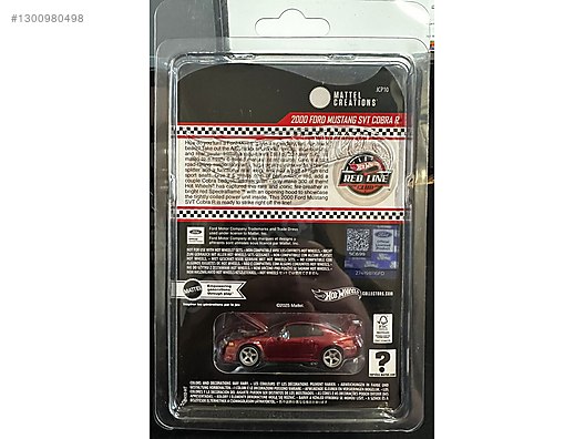 Hot Wheels RLC 2000 Ford Mustang SVT Cobra R on sahibinden.com