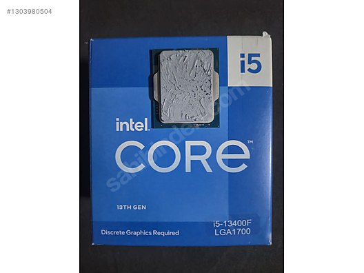 İNTEL CORE İ5 13400F - LGA1700 - KUTULU, FATURALI, GARANTİLİ