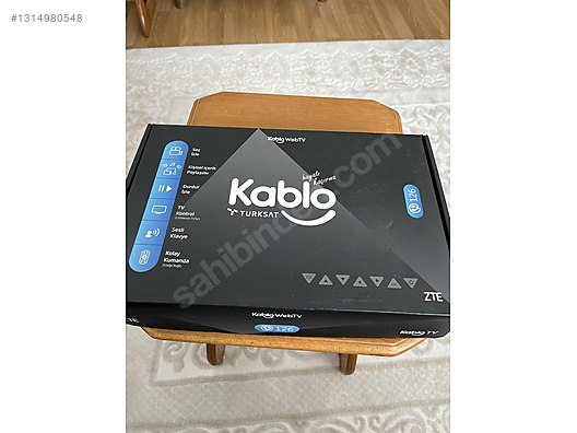 TÜRKSAT KABLONET KABLOTV I-KUTU ZTE (İnteraktif Akıllı HD Kutu) on