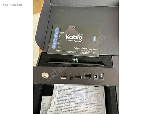 TÜRKSAT KABLONET KABLOTV I-KUTU ZTE (İnteraktif Akıllı HD Kutu) on