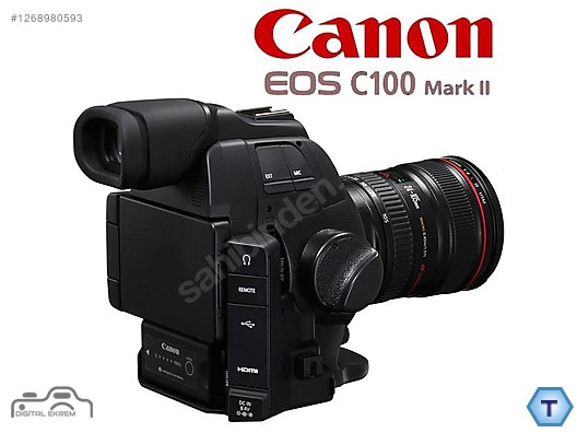 CANON EOS C100 MARK II HATASIZ BODY CİNE KAMERA sahibinden.comda