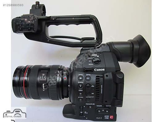 CANON EOS C100 MARK II HATASIZ BODY CİNE KAMERA sahibinden.comda