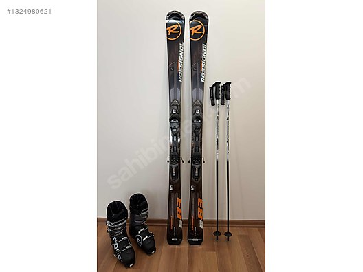 1 KERE KULLANILMIŞ 1.68 CM ROSSIGNOL KAYAK + ROSSIGNOL BOT on