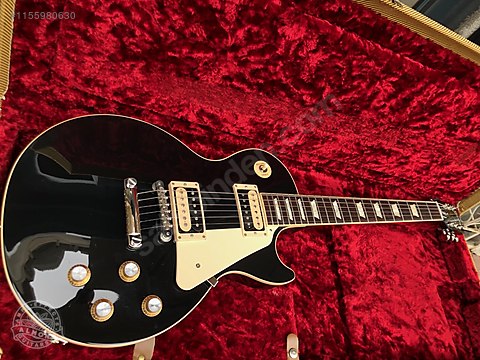 Gibson les paul classic deals electric guitar ebony