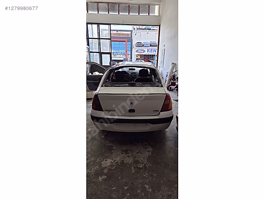 RENAULT Clio Renault Clio 1999-2008 Arka Bagaj  Oto Mavili