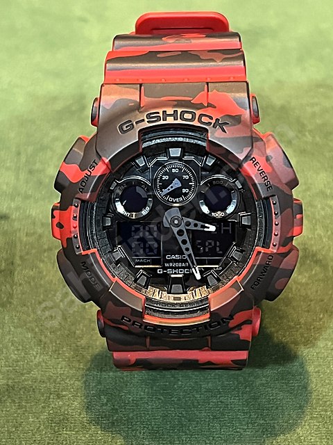 Casio Erkek G-Shock Kol Saati GA-100CM-4ADR