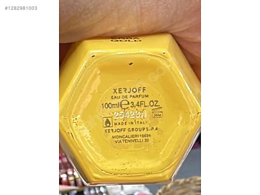 ORJİNAL...XERJOFF ERBA GOLD 100ml..edp. - Xerjoff 100 ml Erkek Parfüm