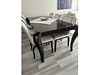 ZEBRANO 8 KİŞİLİK YEMEK MASASI