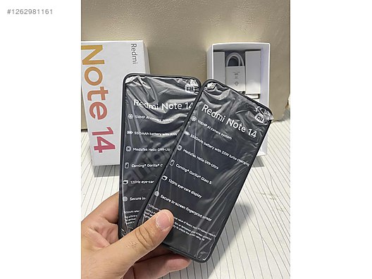 İkinci El ve Sıfır Alışveriş / Cep Telefonu & Aksesuar / Cep Telefonu / Xiaomi / Redmi Note 14