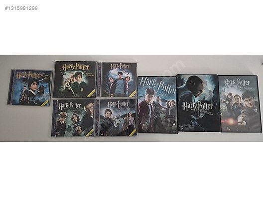 Harry Potter Tüm Seri VCD-DVD Seti - Toplu Kitap ve Dergi