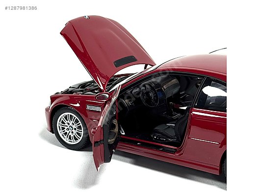 1:18 Ölçek BMW M3 E46 Red - Kyosho on sahibinden.com - 1287981386