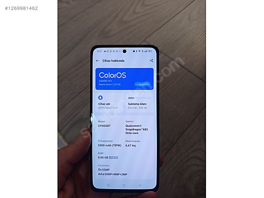 Used & Brand New Items / Cell Phones & Accessories / Cell Phones / Oppo / Reno11 F