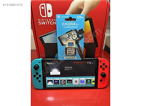 ÇİPLİ 128GB NİNTENDO SWİTCH OLED on sahibinden.com - 1318981473