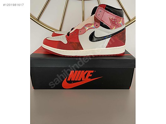 Air Jordan 1 High Next Chapter Spiderman Erkek Spor Ayakkab Modelleri 1201981617