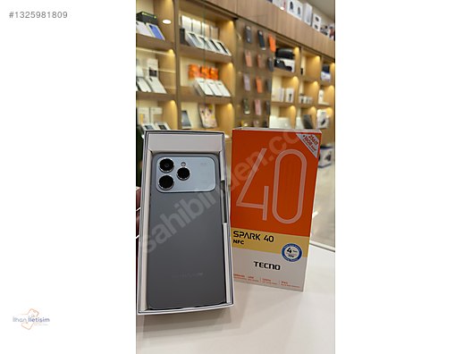 256 GB Gri Tecno Spark 40 Cep Telefonu - 1325981809
