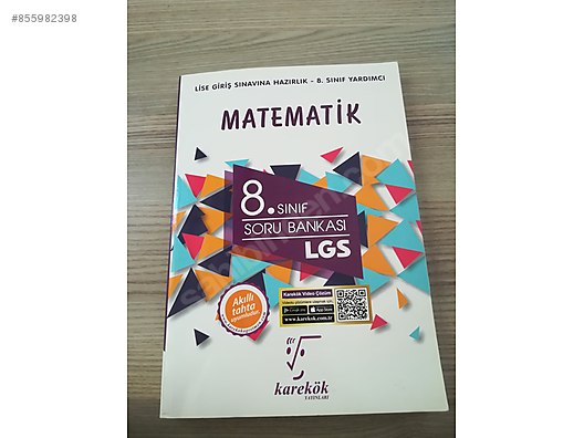 Karekok Yayinlari Matematik Soru Bankasi 8 Sinif Lgs Test Kitaplari Sahibinden Com Da 855982398