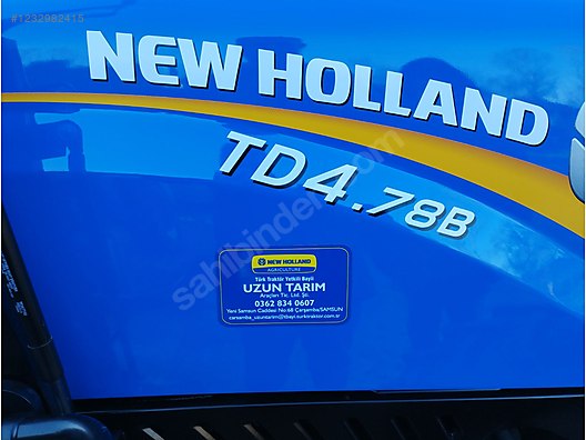Machinery / Agricultural Machines / Tractors / New Holland / TD4.78B