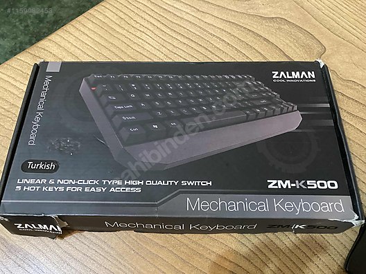 Zalman ZM-K500 - Kablolu Klavyeler sahibinden.com'da - 1159982453