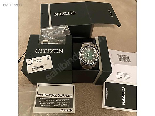 Citizen / Citizen Eco-Drive AW1816-89L Turkuaz Kutulu Faturalı
