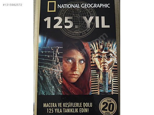 125.yıl özel seri NATİONAL GEOGRAPHIC on sahibinden.com - 1315982572