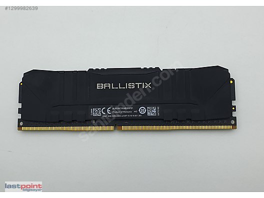 Crucial Ballistix 8 GB (1x8) 3200 MHz BL2K8G32C16U4B DDR4 RAM