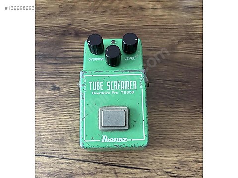 Ibanez TS808 Tube Screamer 1980 Vintage Overdrive Pedal - Efekt