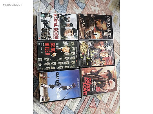 DVD SD FİLM YÜZLERCE FİLM MEVCUT - Yabancı DVD Filmler sahibinden