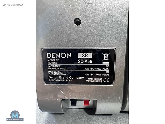 Denon SYS-56HT 5.1 Ev Sinema Hoparlör Seti SC-A56 SC-C56 DSW-56