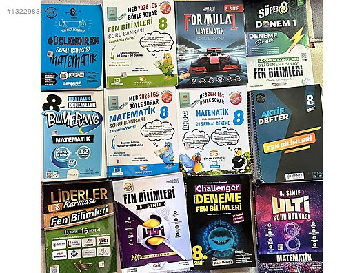 LGS Sayısal Hazırlık - Test Kitapları sahibinden.com'da - 1322983346