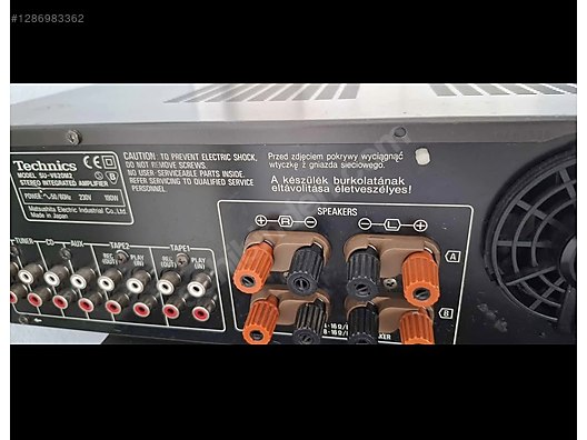 Used & Brand New Items / Home Electronics / Home Audio / Amplifiers / Technics