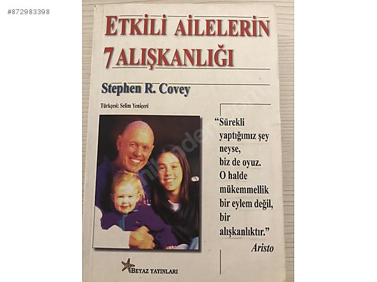 Etkili Ailelerin 7 Aliskanligi Ikinci El Kisisel Gelisim Kitaplari Sahibinden Com Da 872983398