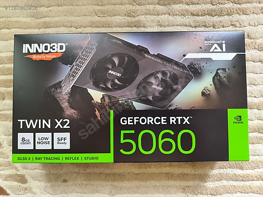 [Sıfır] INNO3D RTX 5060 Kapalı Kutu 2 Sene Garantili Ekran Kartı - Inno3D Ekran Kartı İlanları sahibinden.com'da