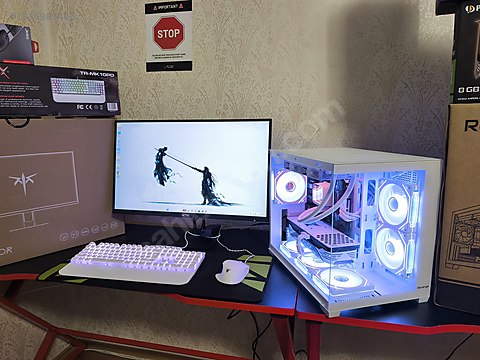 Toplama / FULL BEYAZ SET - 27 İNC 300 HZ - RTX 3070 Tİ - RYZEN 7