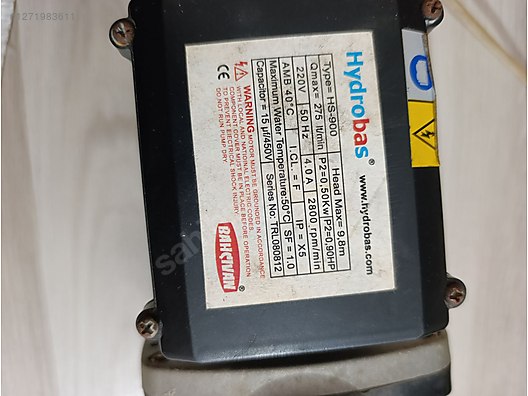 İkinci El ve Sıfır Alışveriş / Bahçe & Yapı Market / Yapı Malzemeleri / Sıhhi Tesisat / Pompa & Hidrofor