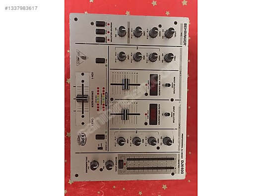 DJX400 PROFESSIONEL DJ MIXER sahibinden.comda - 1337983617