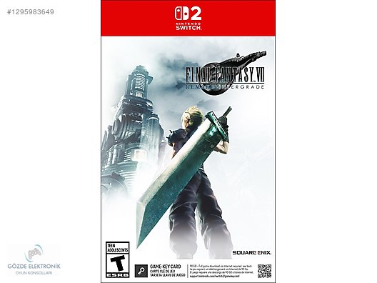 Final Fantasy VII Remake Intergrade NİNTENDO SWİTCH 2 GÖZDE ELEK