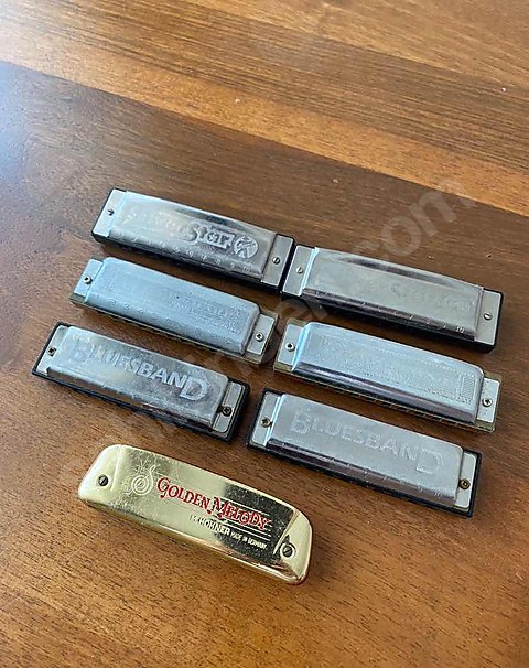 Hohner Armonika / Mızıka koleksiyon seti