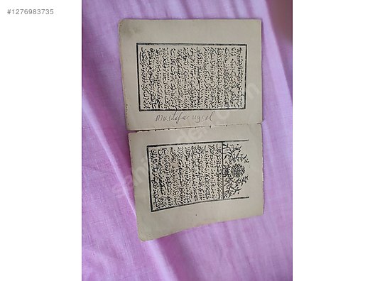 Sahibinden Antika Antika Kitap