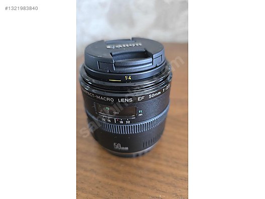 Lenses / Canon Compact-Macro Lens EF 50mm f/2.5 on sahibinden.com