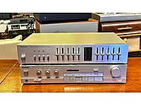 Technics SU-700 Stereo amfi + SH-8015 Ekolayzer (1986) JAPAN