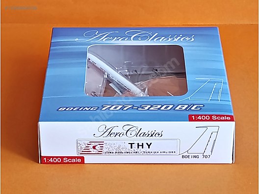 AeroClassics 1/400 イラク航空 707-300 1/400 Aero Classics Diecast Model Yolcu Uçağı - 1296984036