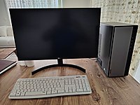 Masa üstü bilgisayar + Monitör 27